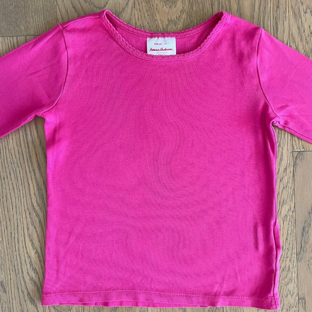 Hanna Andersson Bright Basics Long Sleeve Tee In Pima Cotton
